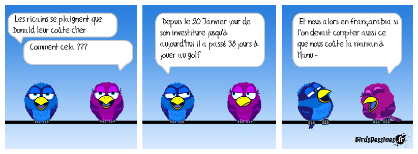 C'est pas cher - c'est les CON-tribuables qui payent