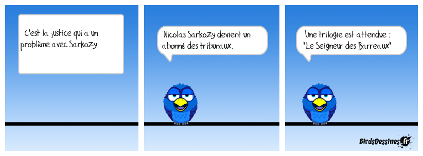 C'est la justice qui a un problème avec Sarkozy