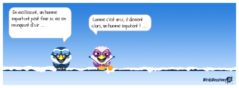 manquer d'air ou bien d' r ...