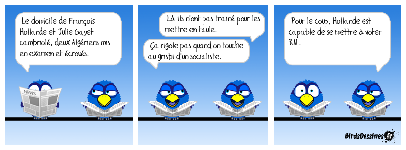 C'est sûrement un sentiment de cambriolage....