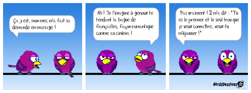 ☺ La demande en mariage ☺☺