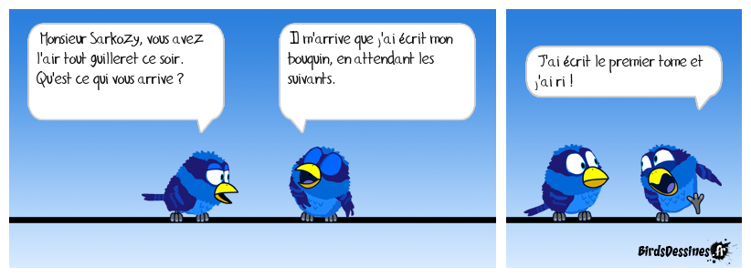 Il est tout content !