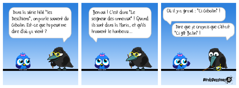 Pour ceux qui connaissent ce passage....