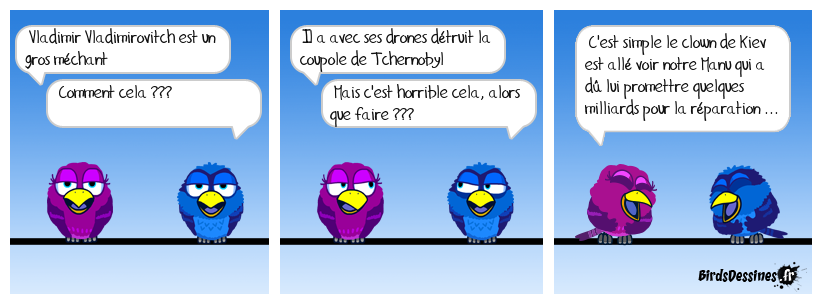 Elle est pas belle la vie en françarabia ...