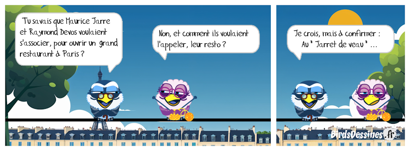 un humour sans fausses notes ...