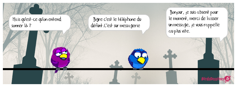 Carte mémoire d'outre-tombe.