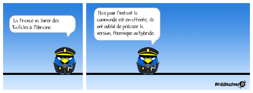 des rafales pour l'ukraine, renault se frotte les mains.