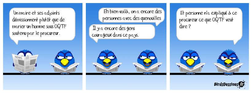 C'est assez rare pour être signalé.