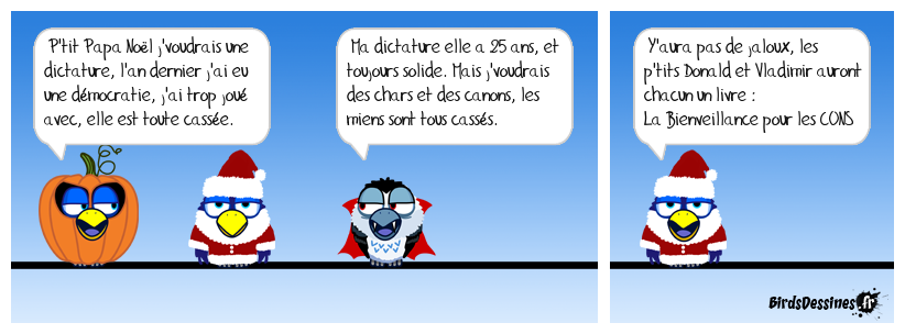 l'ordure, c'est pas le père noël ...