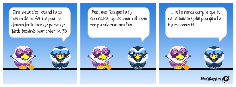 Les BD de Papyjama ne sont plus très drôles maintenant !