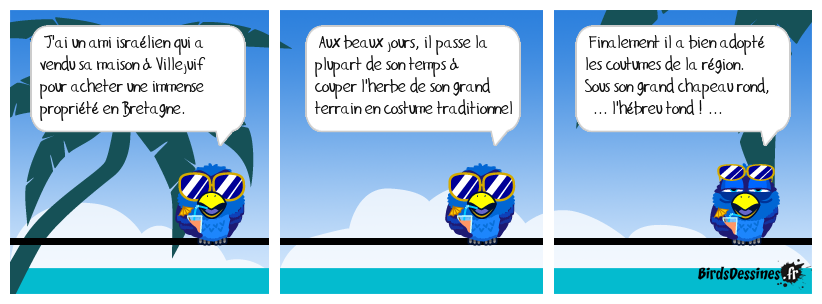 ♫  ♪ ♫ ... ils ont des chapeaux ronds ... ♫ ♪ ♫