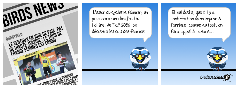 Les femmes s'avancent ...