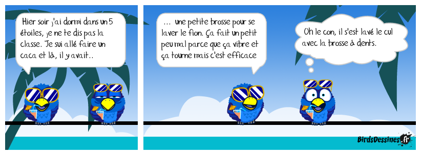 Ça doit faire tout bizarre.