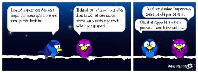 ♫ ♪ ... à m'asseoir sur un banc, 5 minutes avec toi... ♪ ♫