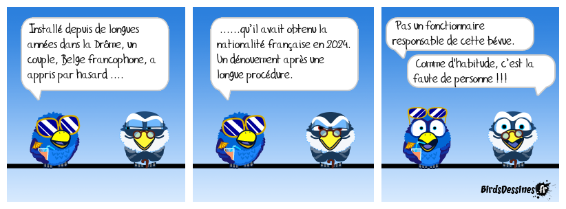 Une histoire belge à la française !