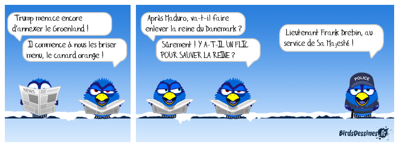 Clin d'œil au regretté Leslie Nielsen