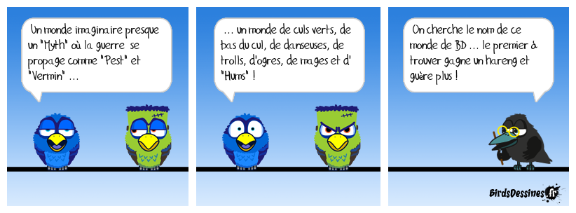 P'tite BD pour ceux qui ont les crocs !