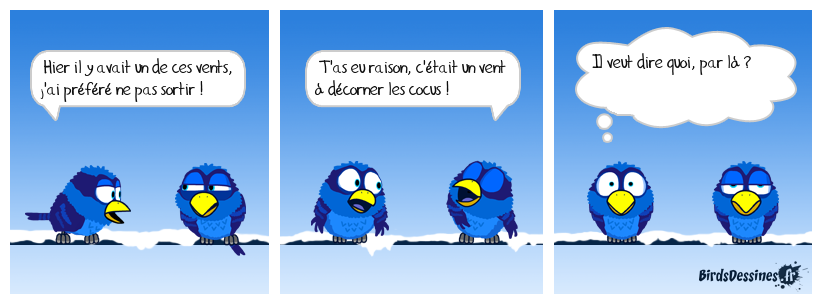 ☺ Coup de vent ☺☺