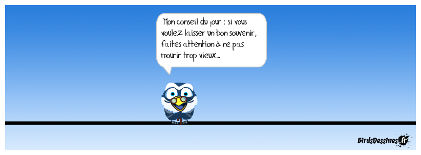 La vieillesse porte conseil