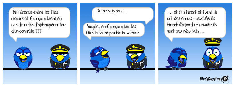 Tout mon soutien aux Forces de l'ordre