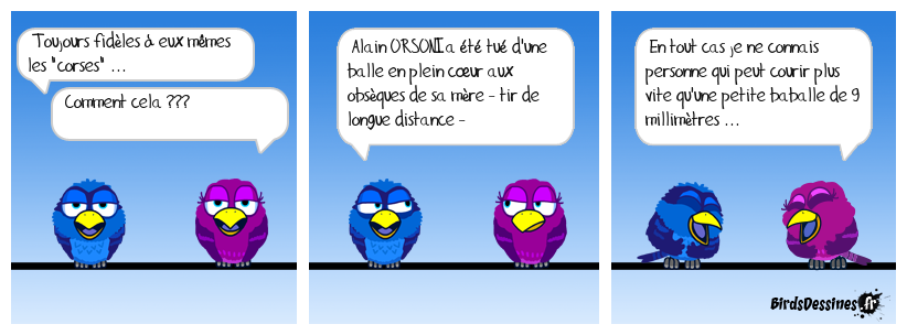 Et en plein jour - pour une fois -