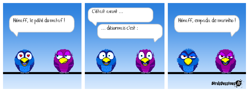 Les boîtes vides comme chocalho ... et samba !