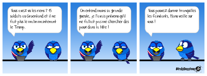 On a de la chance d'avoir un tel chef de guerre. On ne connait pas notre bonheur.