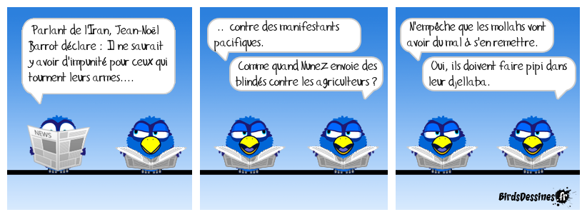 Avant de critiquer les autres on se regarde dans une glace