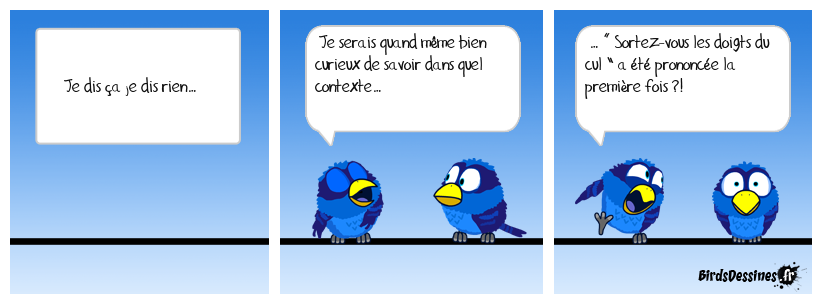 Elle est pas bonne la question ?