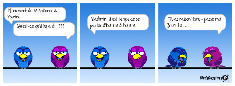 Quand manu se met en colère ...