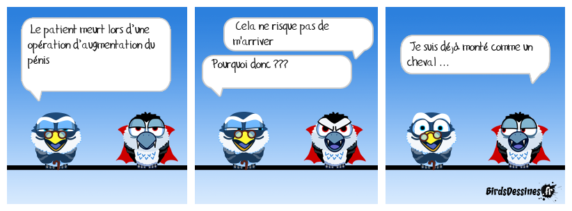 Ça doit lui en toucher une sans faire bouger l'autre