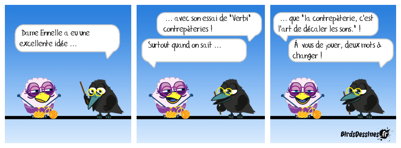 Contrepèterie de consolation !