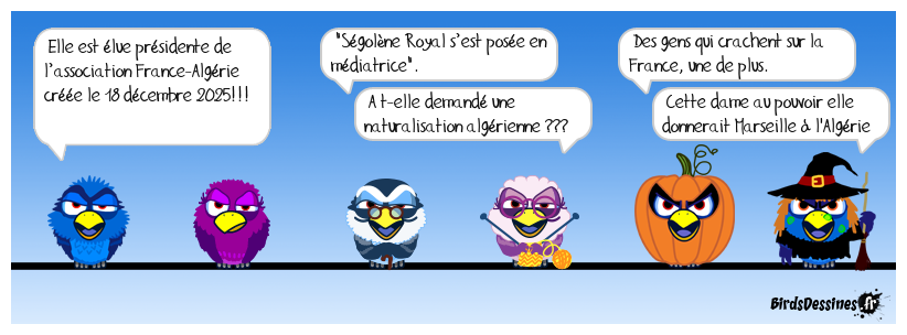 Quand la Madone du Poitou ferait mieux de s'occuper de ses petits-enfants