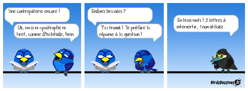 Contrepèterie du jour