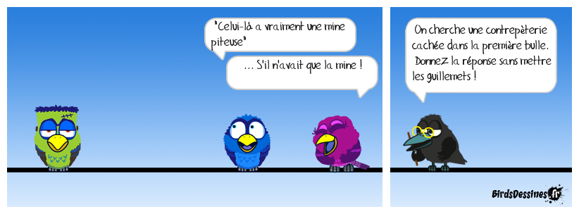 Verbidouillage n° 765 (contrepèterie n° 01)