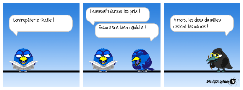 contrepèterie du jour