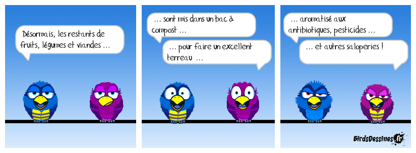 Faudrait peut être classer les lombrics ... espèce menacée !