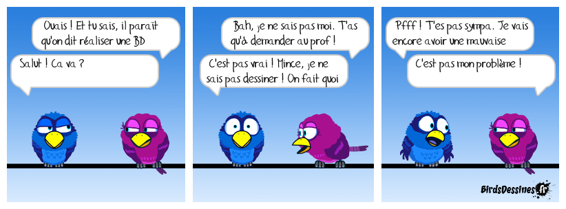 Je ne sais pas dessiner !