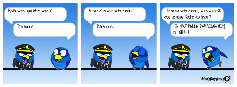 Il est pénible à la fin.