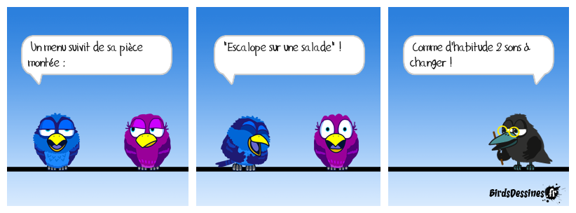 Contrepèterie culinaire !