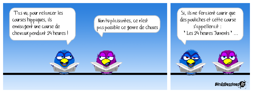 au cheval fougueux, qui s'y frotte s'hippique ...