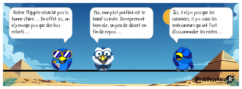 Nicolas aussi, dévore l'Egypte. C'est un Sarko phage ...