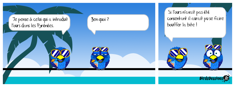 Il y en a qui ne manquent pas de courage !