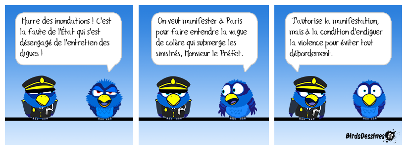 Non mais à l'eau, quoi !