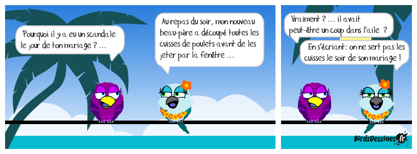 elle ou la cuisse ...