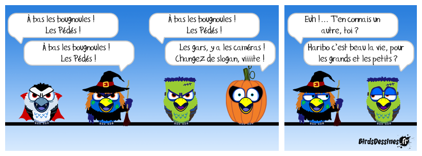 Pendant ce temps, dans la manif des fachos...