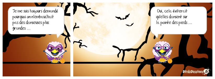 danser sur les pointes c'est le clou du spectacle ...