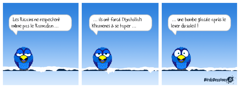 C'était pas une crème ... mais ça jette un froid  !