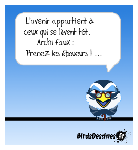 Pourtant il en faut ...