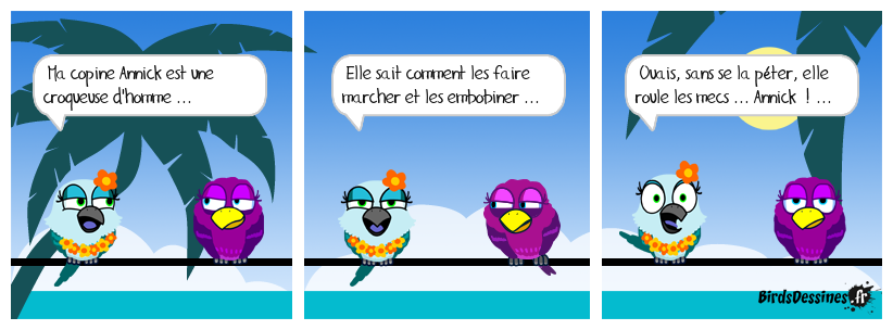 En tant que belle plante, ça la botte annick ...